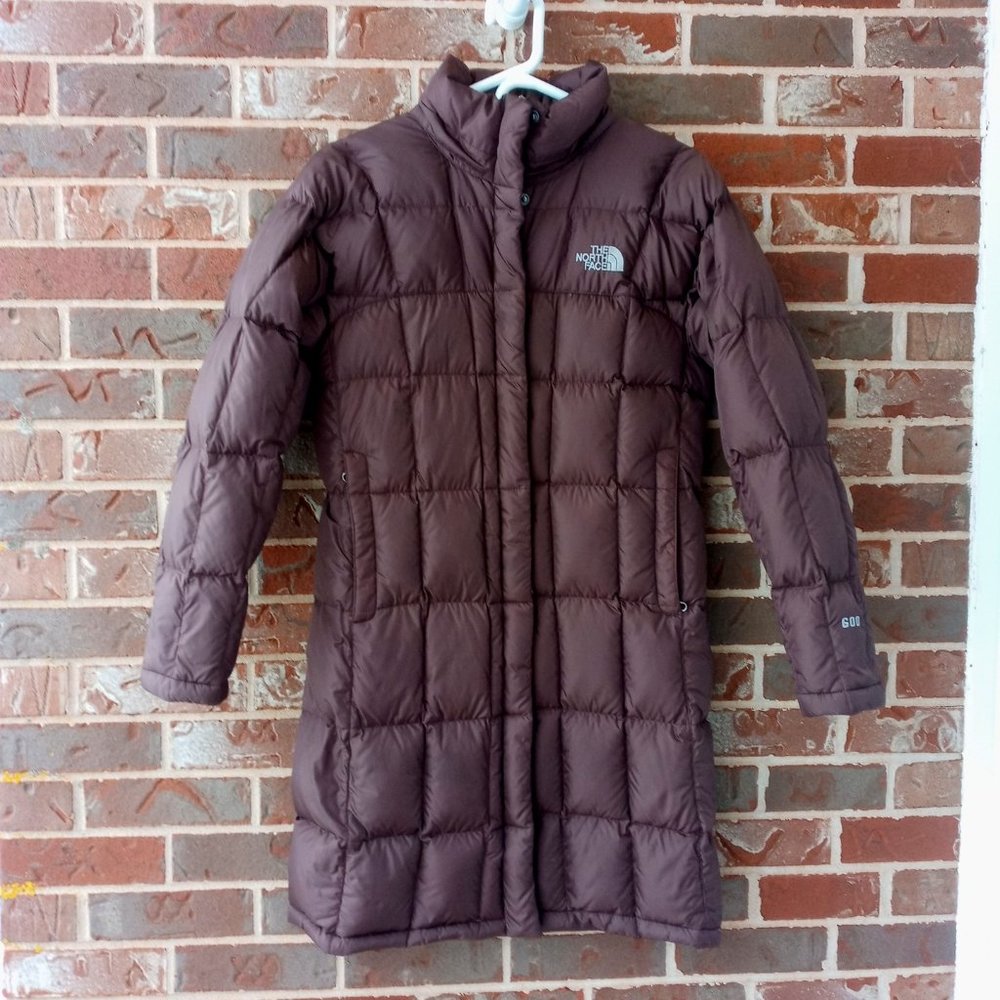 The North Face 600 Metropolis Goose Down puffer Long Coat Size small